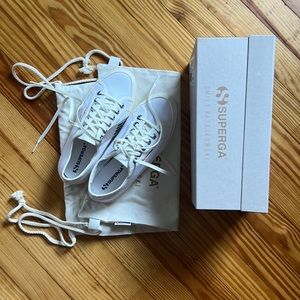 NWT Superga x Emily Ratajkowski 2750 EMRATA white sneakers size 37